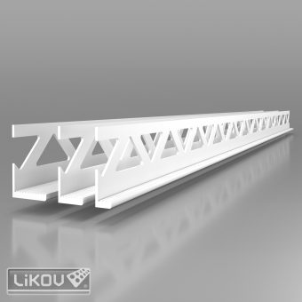 LIKOV P-U2 PVC 06/26/2500/lišta ukončovací