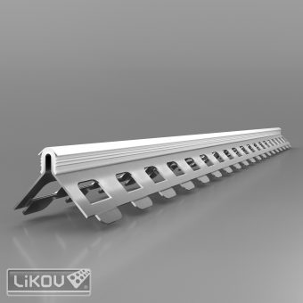 LIKOV PZE-RC 07/3000/lišta rohová s PVC hranou Catnic (6000)