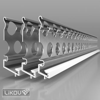 LIKOV PZE-SOC 10/3000/lišta soklová s okapnicí Catnic 10mm (6227)