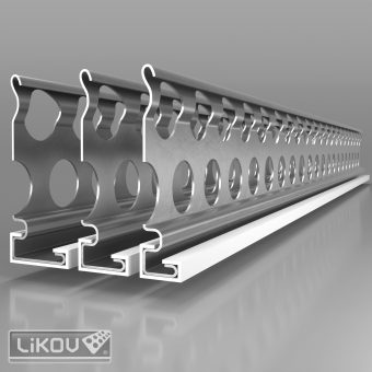 LIKOV PZE-UC 10/3000/lišta ukončovací s PVC hranou Catnic 10mm (6224)