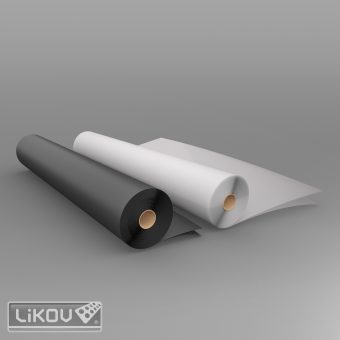 LIKOV Zakrývací fólie 100µm/2x50m polorukáv (černá)
