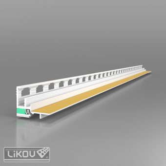 LIKOV PS3-72 09/2600/lišta okenní začišťovací 3D exterier