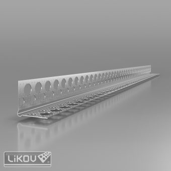 LIKOV G-LP 0,30/23x23/3000/lišta rohová vrubovaná