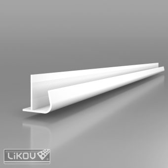 LIKOV G-P PVC 125/2500/lišta ochranná oblá