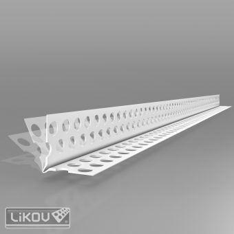 LIKOV G-LPF BOX PVC 24x24/lišta rohová s prolisem/flexibilní ramena/návin 10m