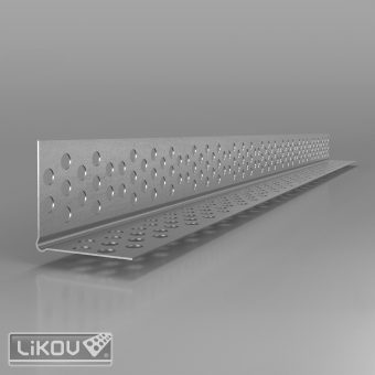 LIKOV G-LP pozink 0,50/31x31/2500/lišta rohová pozinkovaná