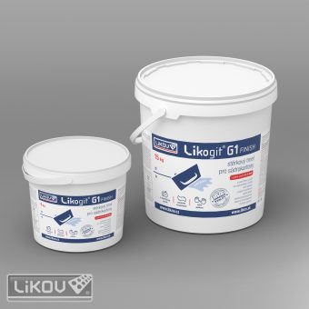 LIKOV LIKOGIT G1 FINISH 5 kg stěrkový tmel pro sádrokartony