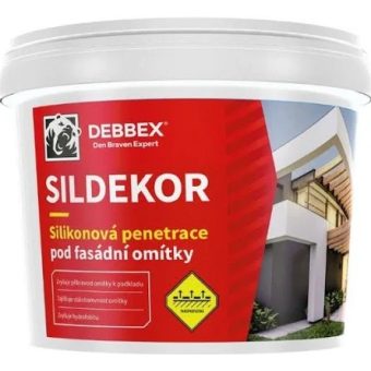 Silikonová penetrace pod dekorativní omítky, bílá 10 kg