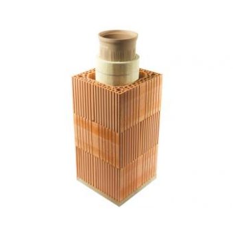 Komínový komplet HELUZ - IZOSTAT 160/90-45/V - 9 m