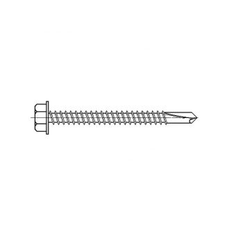 Šroub do železa TEX 4,8 x 70 mm - šestihranná hlava