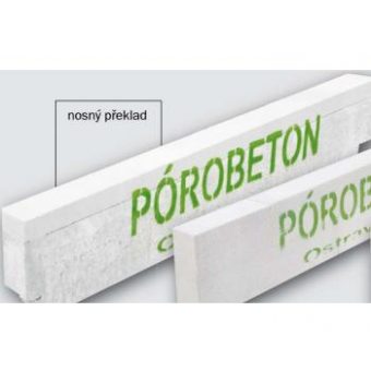 U-PROFIL NOSNÉ PŘEKLADY 1250x250x100